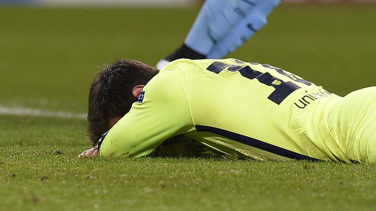 Messi Penalty Miss Against Manchester City