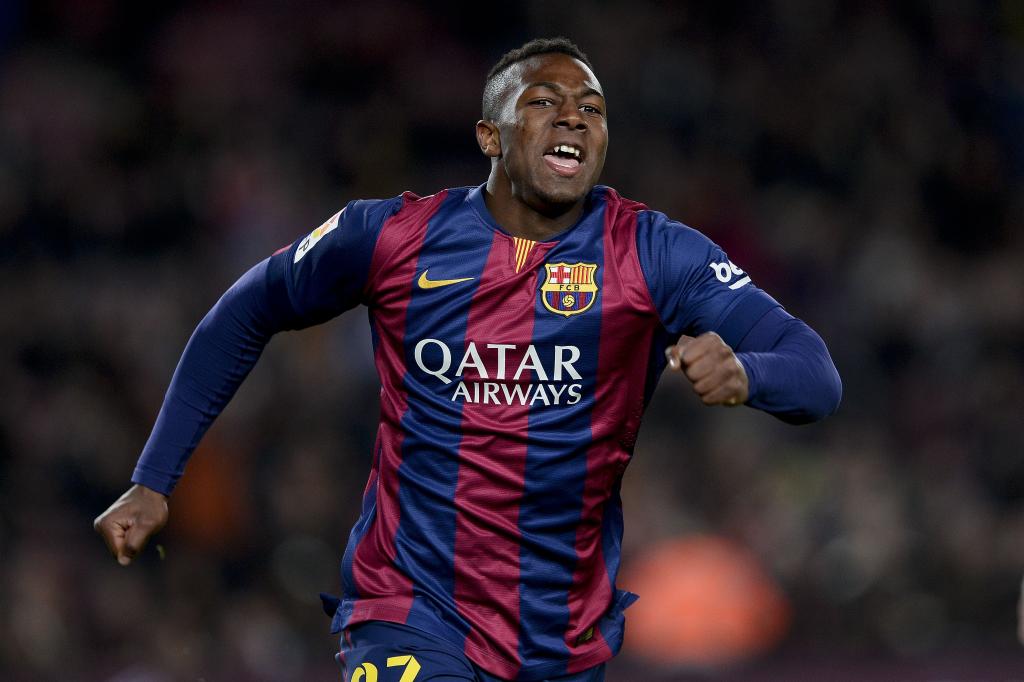 Adama Celebrating - FlyBarca