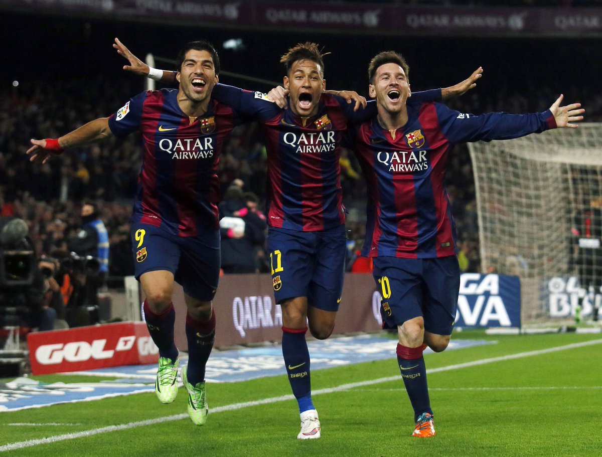 Messi, Suarez And Neymar - MSN Barca